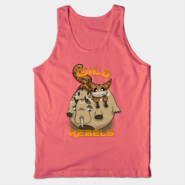 Wild Rebels Tank Top by JordanMaison